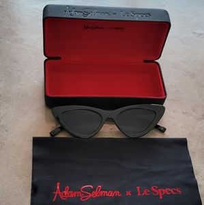 Adam Selman x Le Specs The Last Lolita cat eye sunglasses